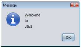 PDF p.38: Using JOptionPane to display multiple lines in a dialog box
